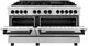 ZLINE Autograph Edition 60" Stainless Steel Pro-Style Dual Fuel Natural Gas Range-2
