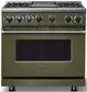 Viking® 7 Series 36" Martini Pro Style Dual Fuel Range with Griddle-0