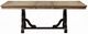 ACME Furniture Nathaniel Maple Dining Table with Brown Base-3