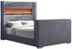 Furniture of America® Sumter Gray Queen Panel Bed-0