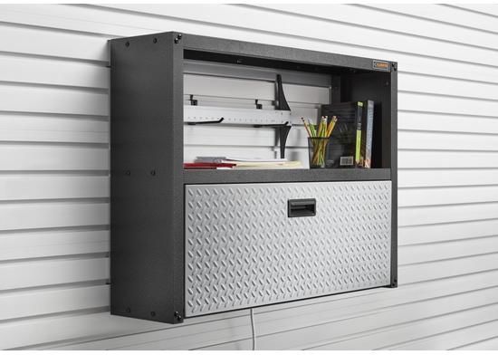 Gladiator® Silver Tread Ready-to-Assemble Foldaway Work Station-3