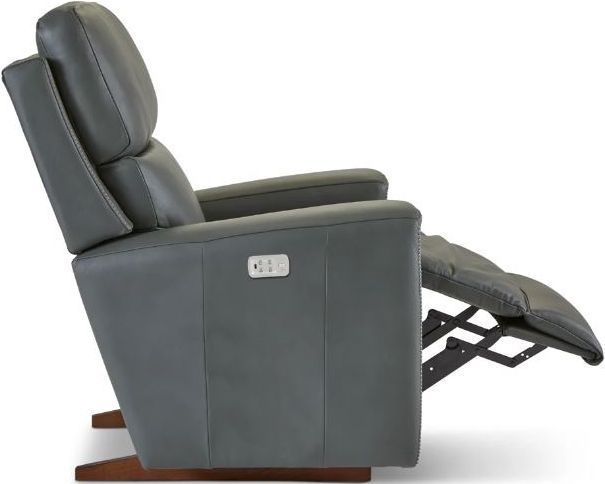 La-Z-Boy® Apollo Smoke Power Rocking Recliner with Headrest and Lumbar-4