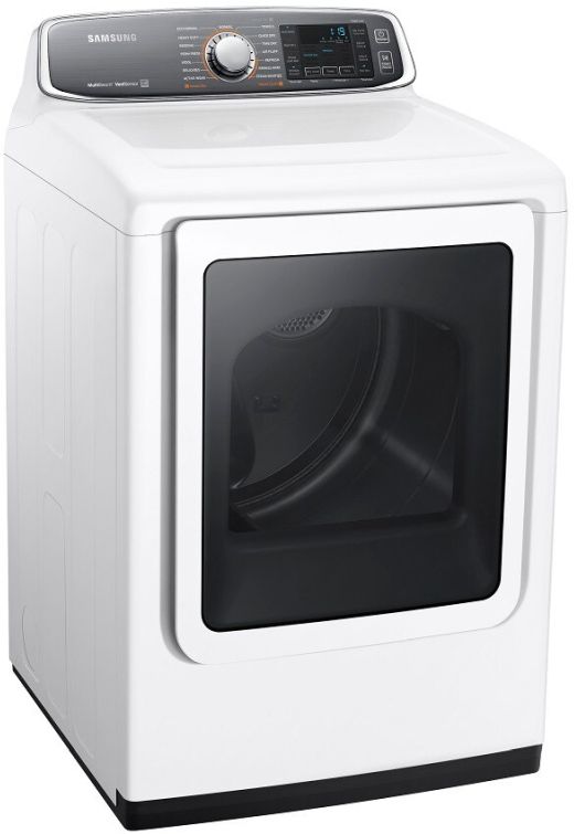 Samsung 7.4 Cu. Ft. White Front Load Electric Dryer-2