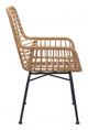 Zuo® Lyon Natural Set of 2 Dining Chair-2