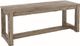Canadel® Champlain Shadow Washed Wood Bench-0
