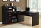 Monarch Specialties Inc. Espresso L Shaped Corner Desk-3
