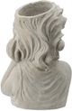 A & B Home Gray Posing Girl Planter-4