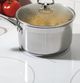 GE® 36" White Electric Cooktop-4