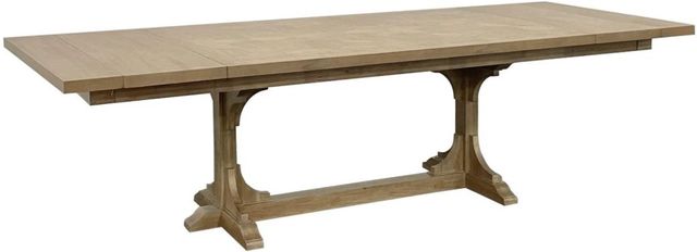 Bernards Tarrington Almond Trestle Dining Table-0