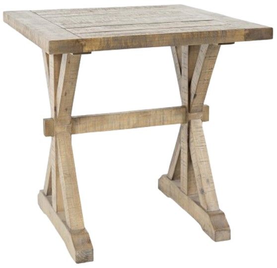 Jofran Inc. Carlyle Crossing Brown End Table-0