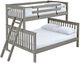 Crate Designs™ Furniture Storm Twin XL/Queen Mission Bunk Bed-0
