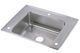 Elkay Lustertone Lustrous Satin 28" Single Bowl Drop-in Classroom ADA Sink-0