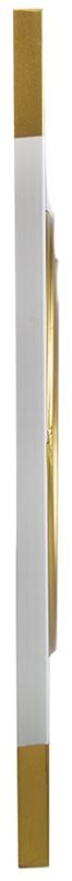A & B Home Gold/White Frame Mirror-3