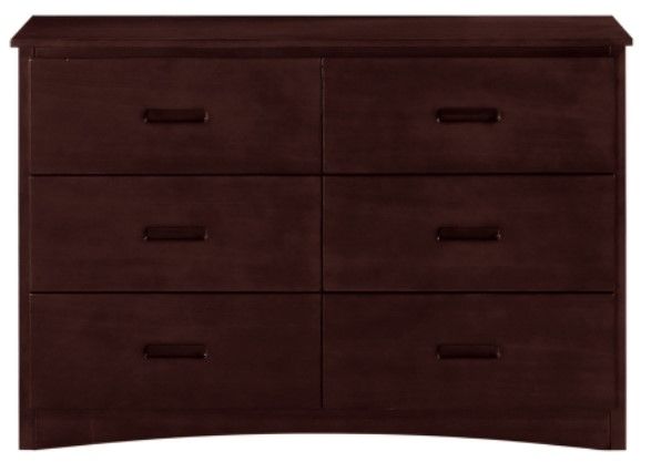 Mazin Furniture Rowe Espresso Dresser-1