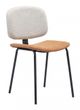 Zuo® Worcester Beige Dining Chair-0