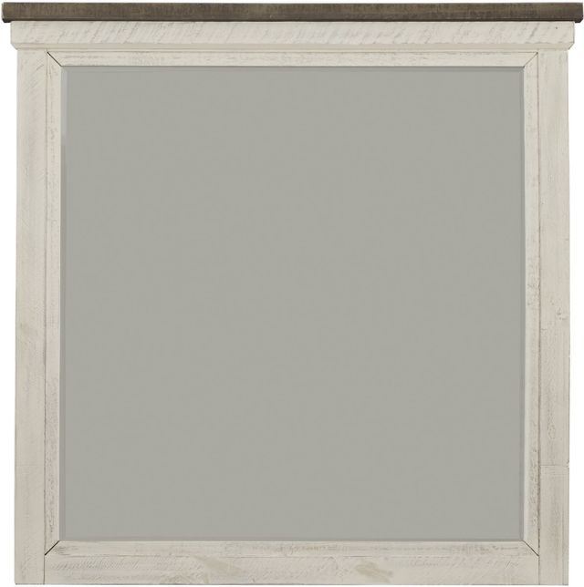Benchcraft® Brewgan Antique White Bedroom Mirror-1