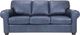 Decor-Rest® Furniture LTD Customizable 3179 Rolled Arm Leather Sofa-1