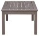 Signature Design by Ashley® Hillside Barn Brown Resin Outdoor Cocktail Table-2