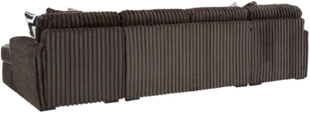 Signature Design by Ashley® Midnight-Madness 3-Piece Chocolate U-Shape Sectional and Chaise-2