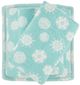 Olliix by True North by Sleep Philosophy 4 Piece Blue Snowflake Queen Micro Fleece Sheet Set-0