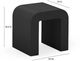 TOV Furniture Hump Black Arched Side Table-2