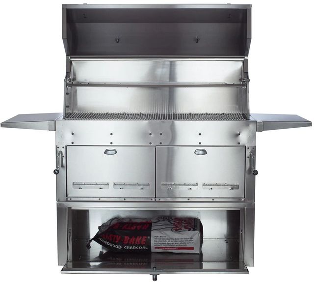 Hasty Bake Hastings 290C 44" Stainless Steel Grill Cart-4