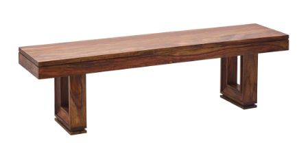 Jaipur Furniture Cinnamon Amber Brown Dining Bench-0