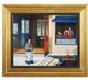 A & B Home 2-Piece Gold Royal's Visit Wall Art Set-1