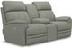 La-Z-Boy® Talladega Platinum Power Reclining Loveseat with Headrest and Console-1