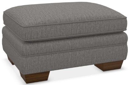 La-Z-Boy® Meyer Charcoal Ottoman-0