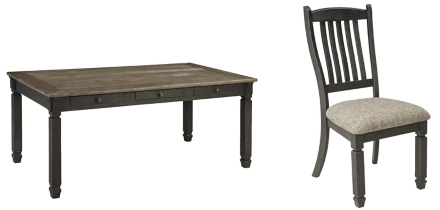 Signature Design by Ashley® Tyler Creek 7-Piece Black/Gray Dining Set-0
