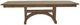 Mavin Customizable 38" x 84" Boat Extendable Dining Table with 12" Leaf-1