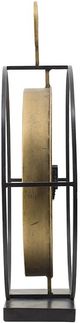 A & B Home Gold/Gunmetal Table Clock-1