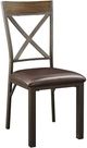 Bernards Brockton Black Side Chair-0