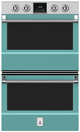 Hestan® KDO Series 30" Bora Bora Electric Built In Double Oven-0