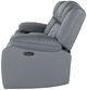 Global Furniture USA U7068 Gray Power Console Reclining Loveseat-2