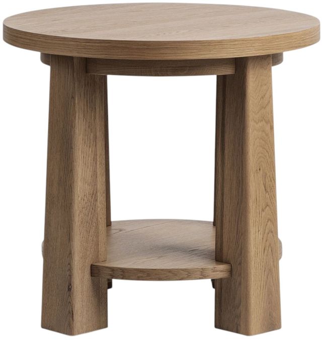 Classic Home Kenzie Amber Toast End Table-2