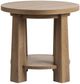 Classic Home Kenzie Amber Toast End Table-2