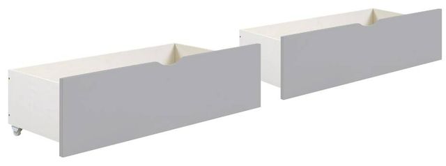 Homelegance® Orion Gray Twin over Twin Youth Step Bunk Storage Bed-3