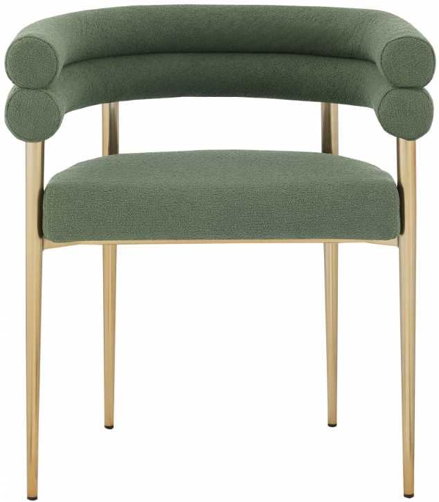 Meridian Furniture Brielle Green Dining Chair-1