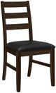 Monarch Specialties Inc. 2-Piece Black/Brown Side Chair Set-0