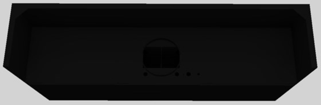 Vent-A-Hood® 54" Black Wall Mounted Range Hood-2