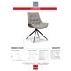 Korson Furniture Luwdig Rain Swivel Lounge Chair-4
