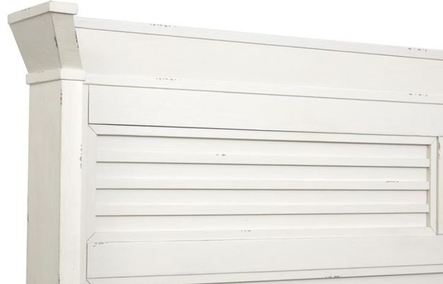 Magnussen Home® Echo Isles Driftwood and Sea Pearl Queen Panel Headboard-3