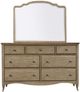 aspenhome® Provence Patine Landscape Mirror-1