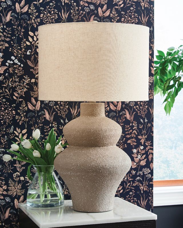 Signature Design by Ashley® Jossleigh Beige Table Lamp-2