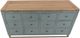 International Furniture Direct Timber Green Console-3