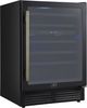 FORNO® Bacchino Series Alta Qualita 24" 4.8 Cu. Ft. Black Wine Cooler -2