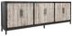 Classic Home Lisbon Travertine/Weathered Black Sideboard-0