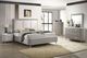 Furniture of America® Aldridge 4-Piece Light Gray Queen Bedroom Set-0